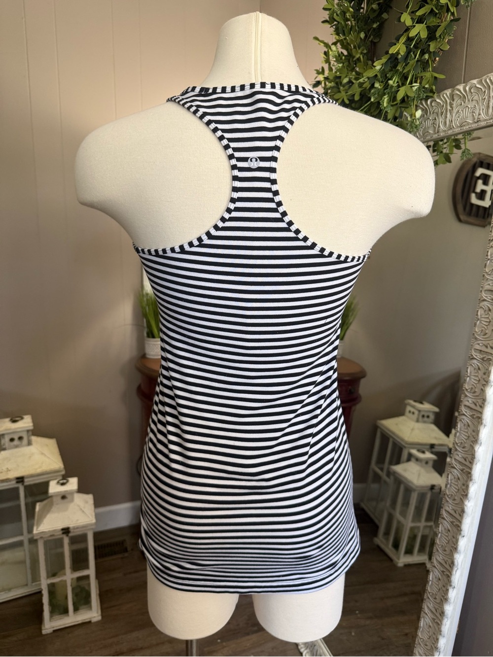 Lululemon • Striped Racerback Tank